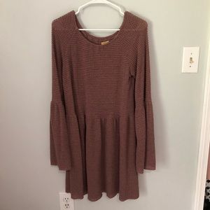 Piko Bell Sleeve Dress | M